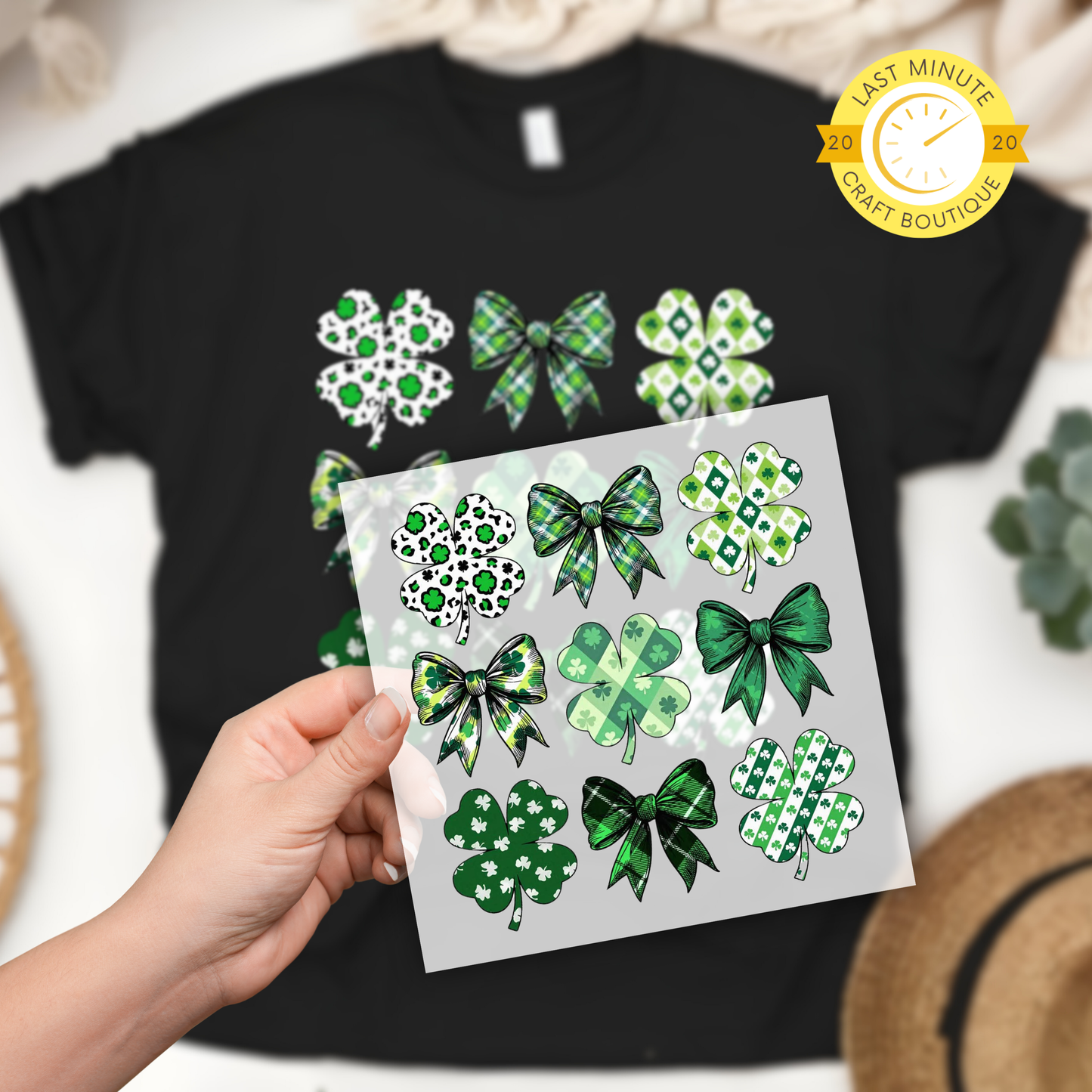 St. Patrick's Day Coquette DTF Transfer- Adult