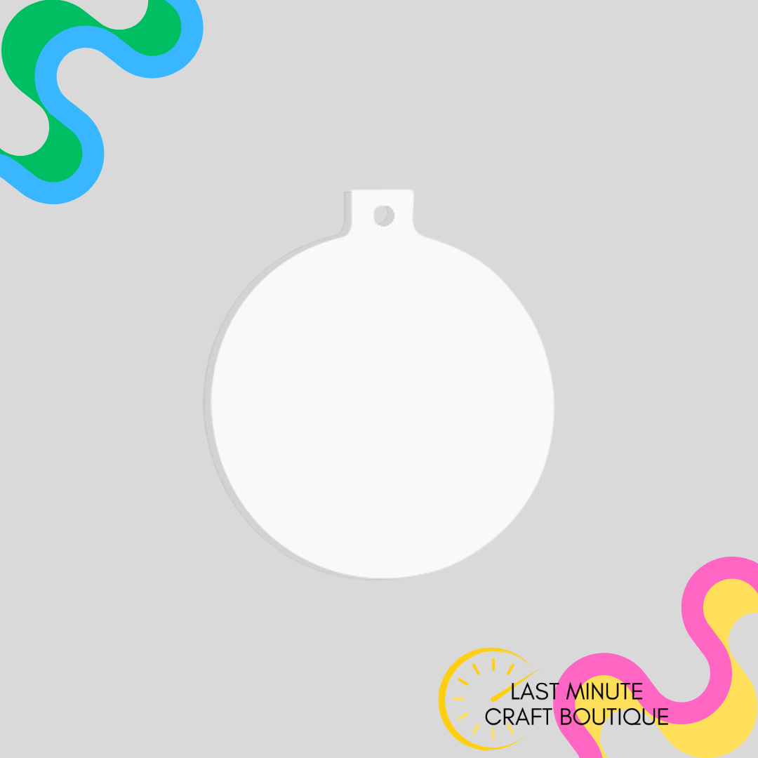Blank- Ball Ornament