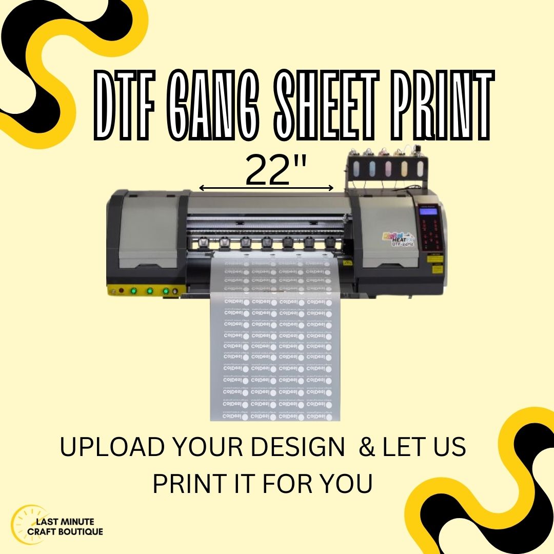 Custom DTF Gang Sheet