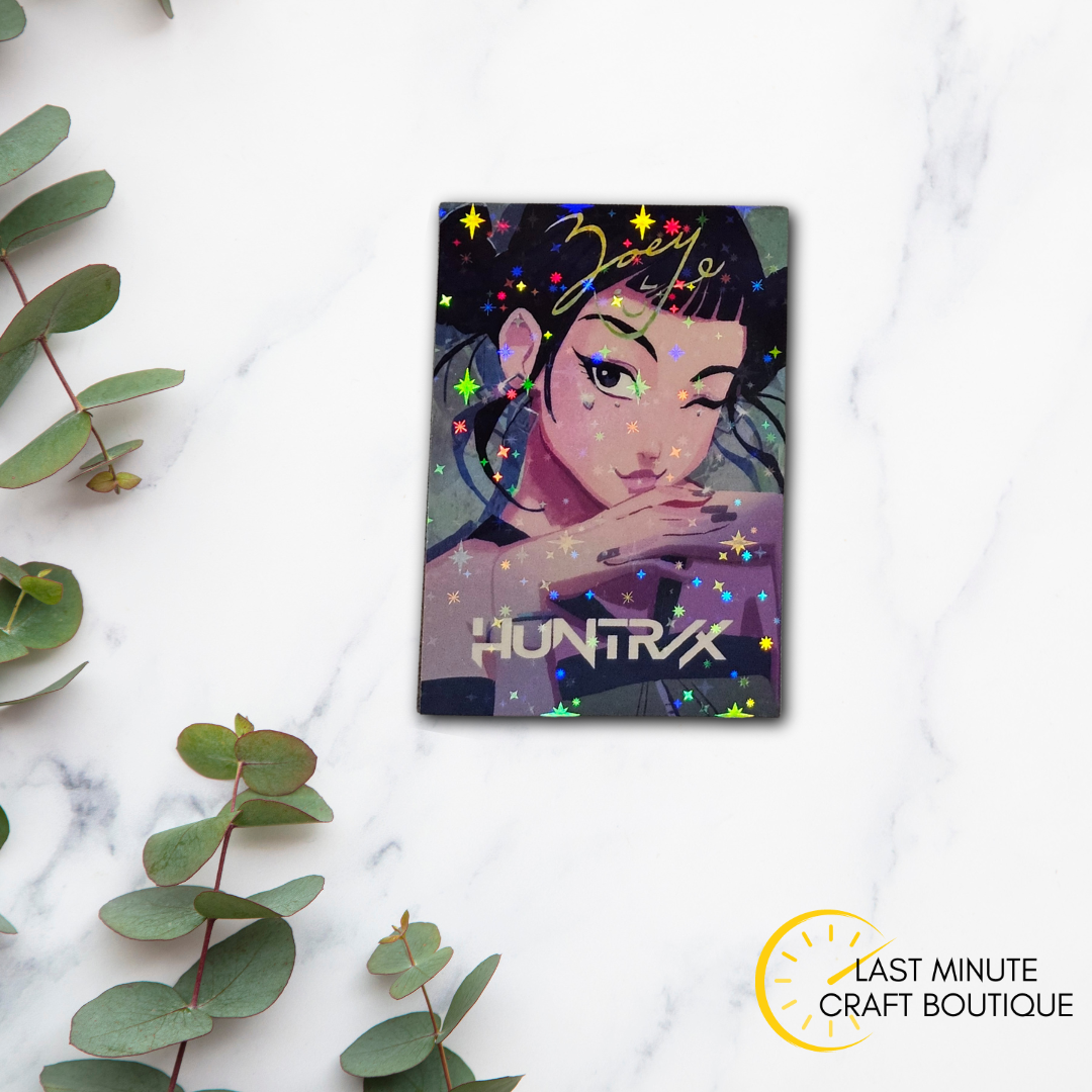 KDH-Huntrix Holographic Photocards