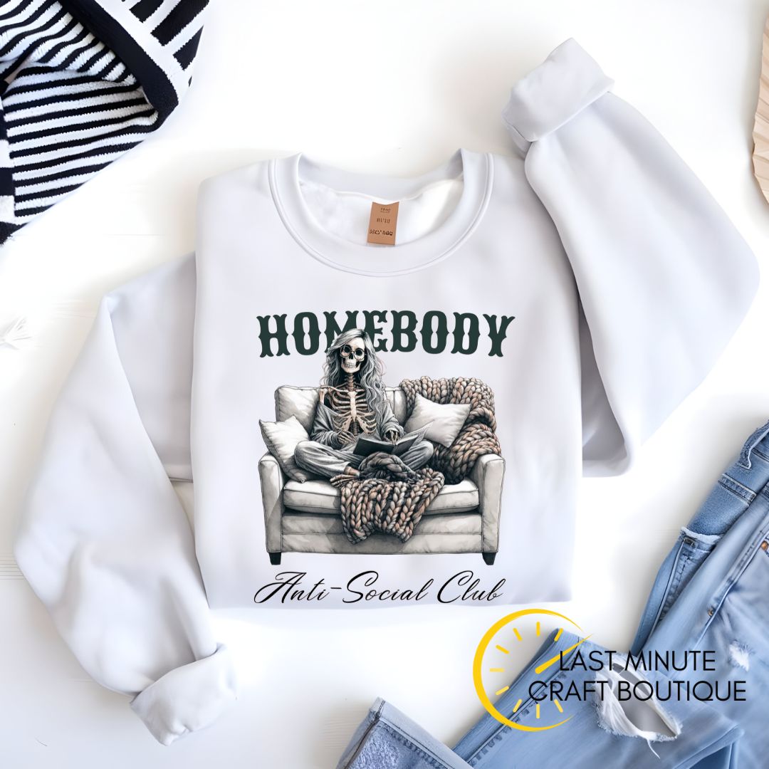 Homebody Anti Social Club- Crewneck