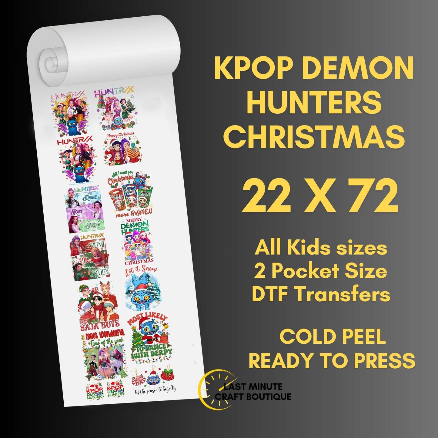 K-pop Demon Hunters Christmas Pre-made