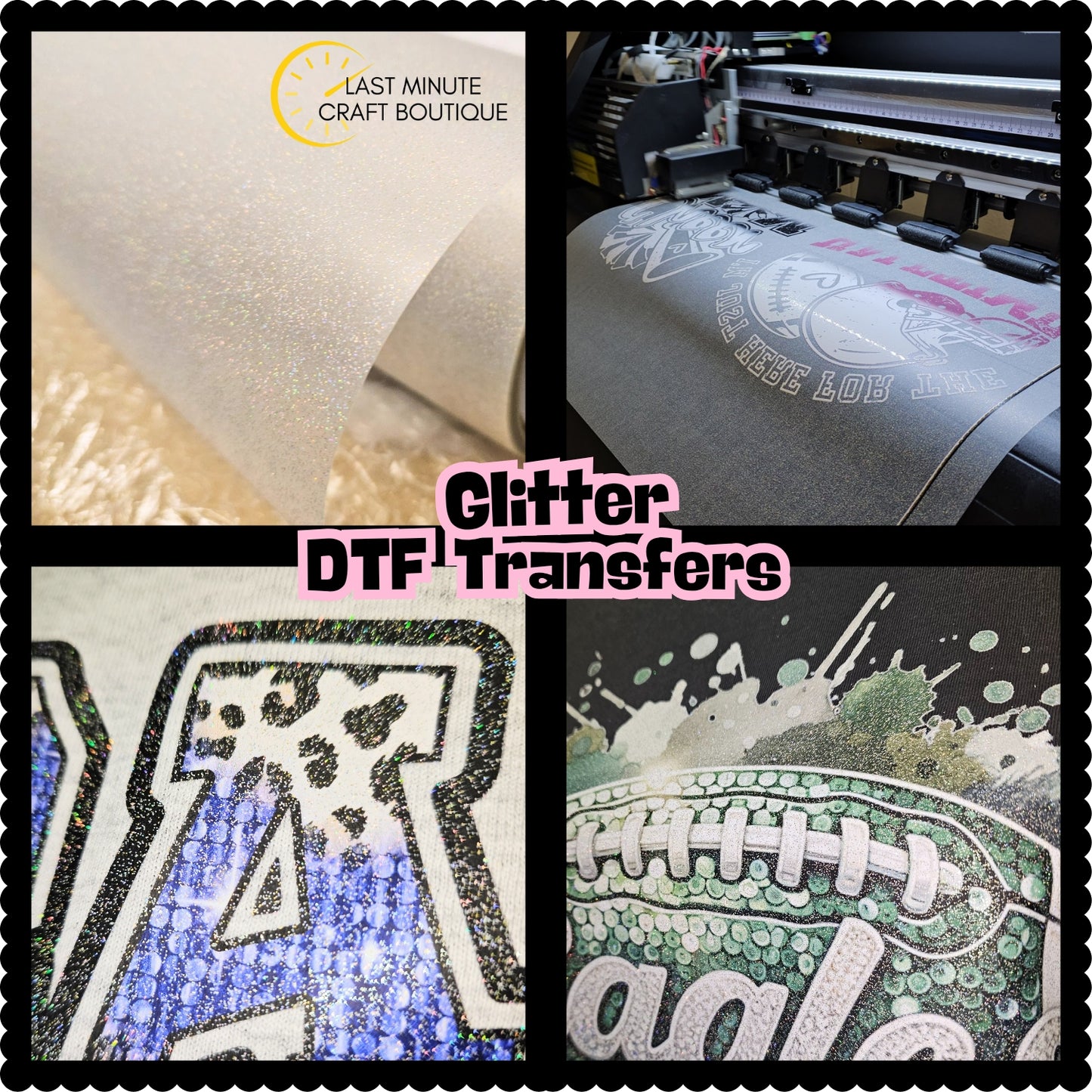 Glitter DTF Gang Sheet