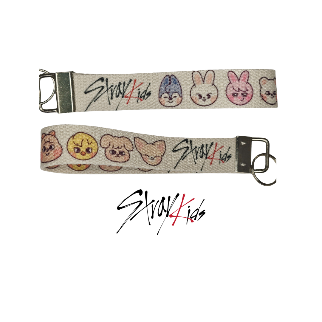 Key Fob Wristlet- Stray Kids