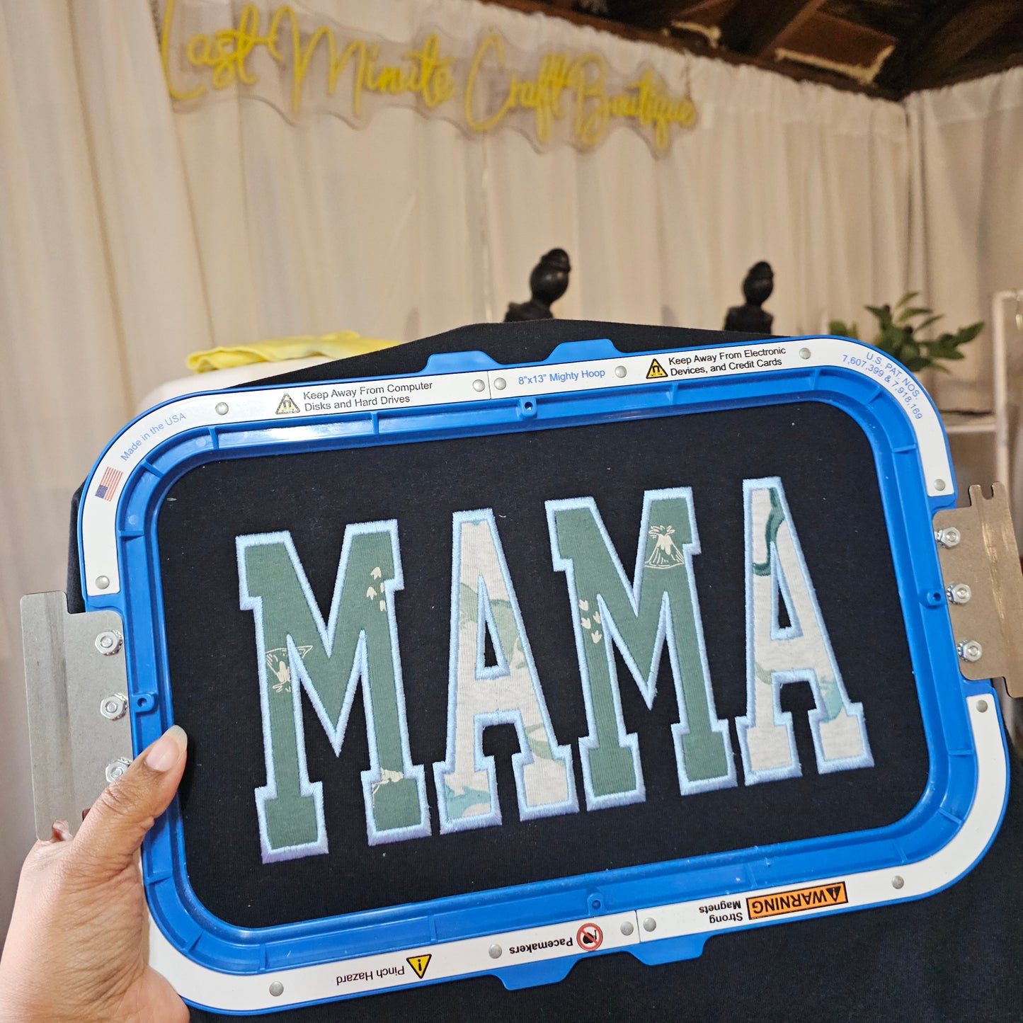 Embroidery- MAMA Keepsake Hoodie