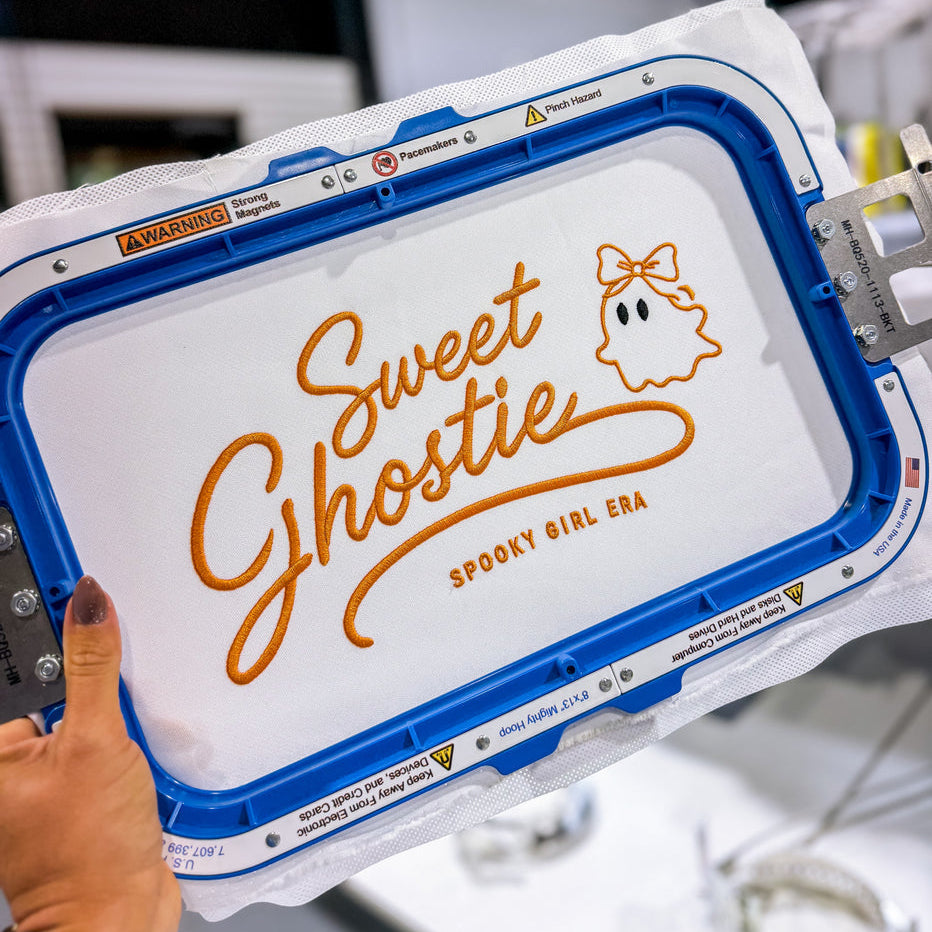 Embroidery- Sweet Ghostie