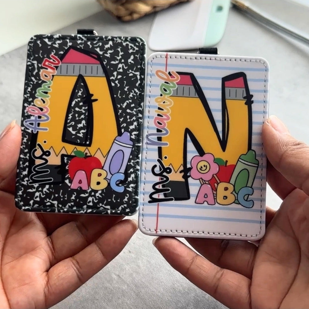 School Name Badge