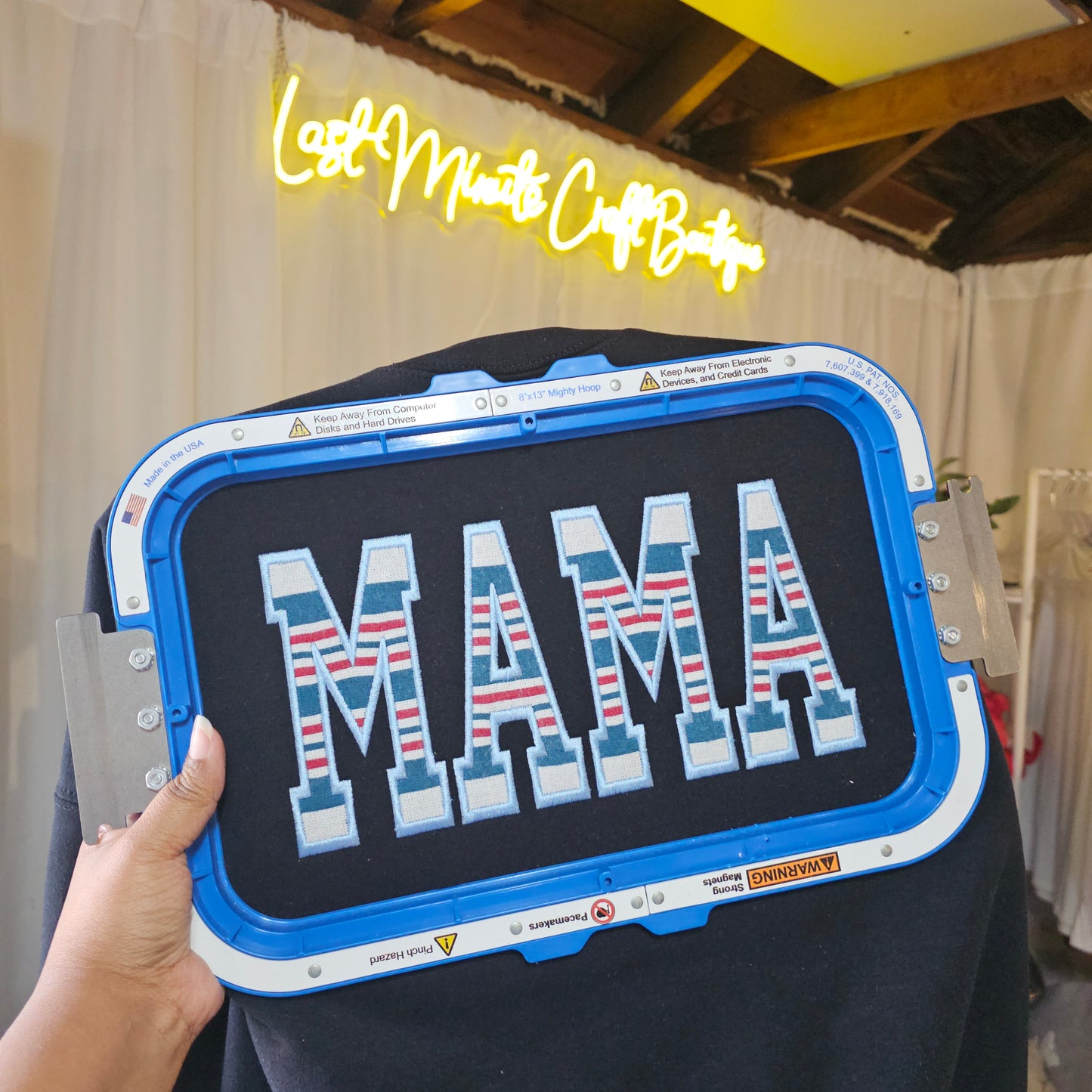 Embroidery- MAMA Keepsake Sweater