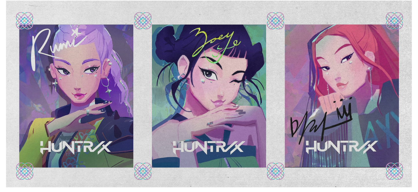 UVdtf Wrap- KPDH Huntrix