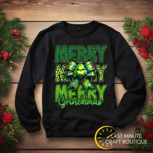 Crewneck Merry Sweater