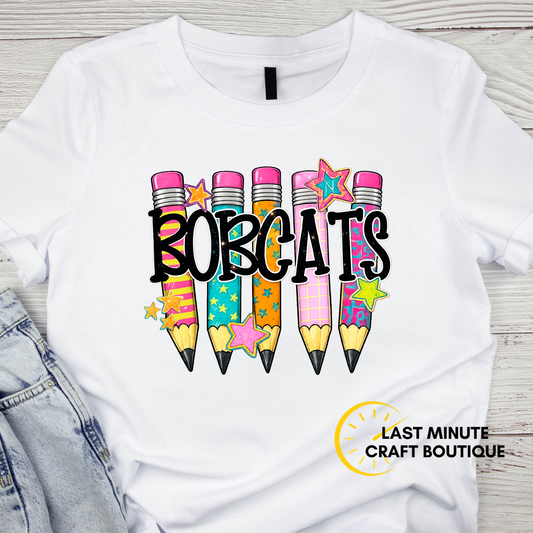 Bobcats Pencils