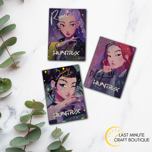 KDH-Huntrix Holographic Photocards