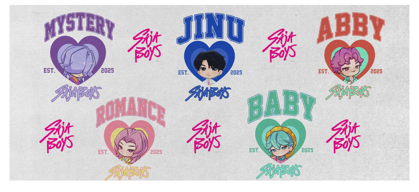 UVDtf Wraps- Saja Boys Heart