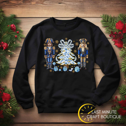 Crewneck Blue Nutcracker