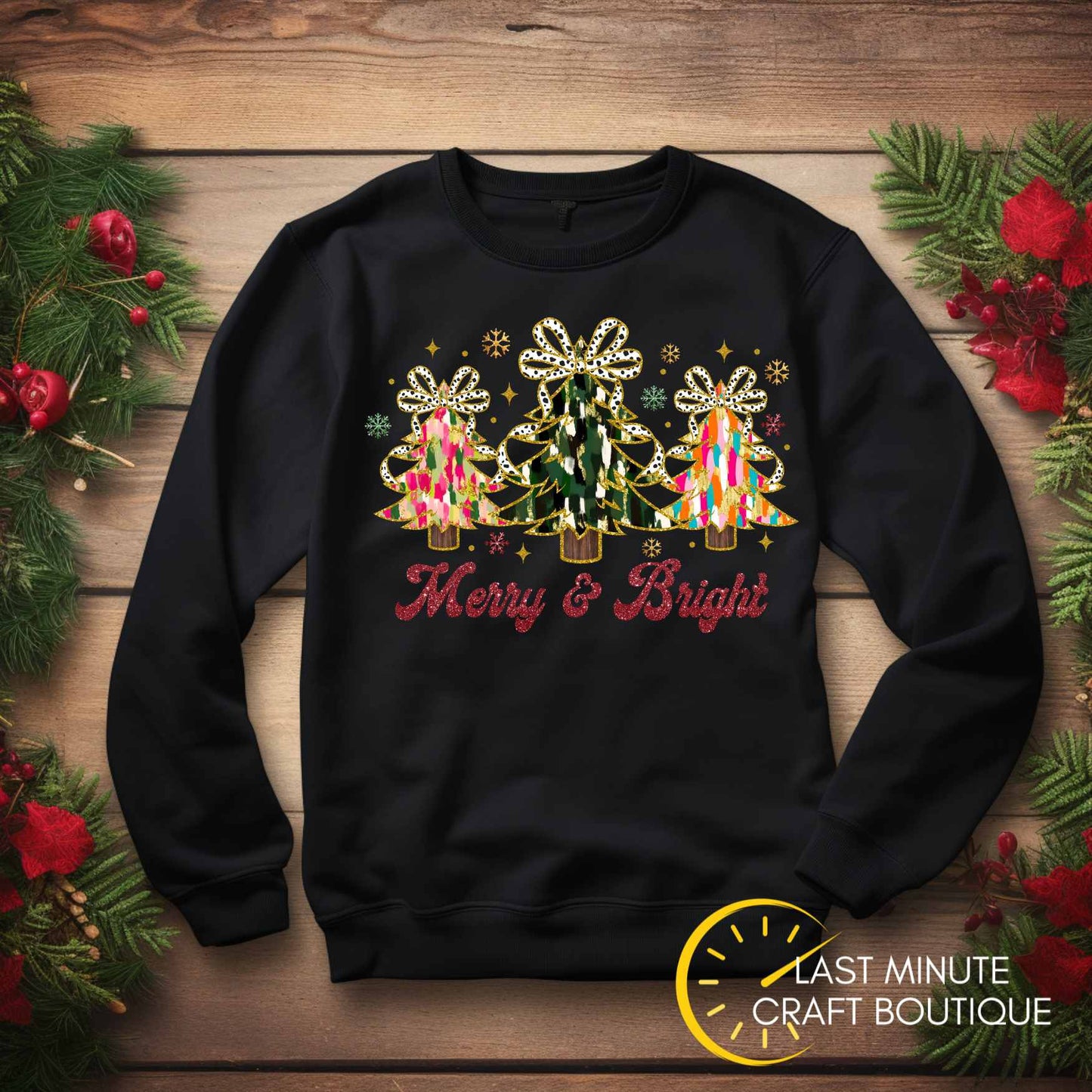 Crewneck Christmas Trees