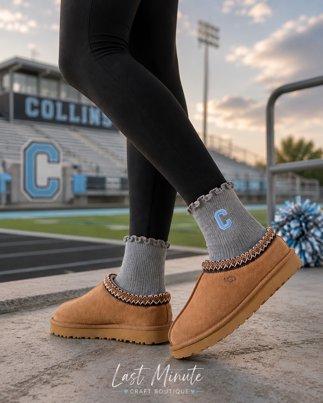 PREORDER BY 9/4/26- School/teams embroidery socks