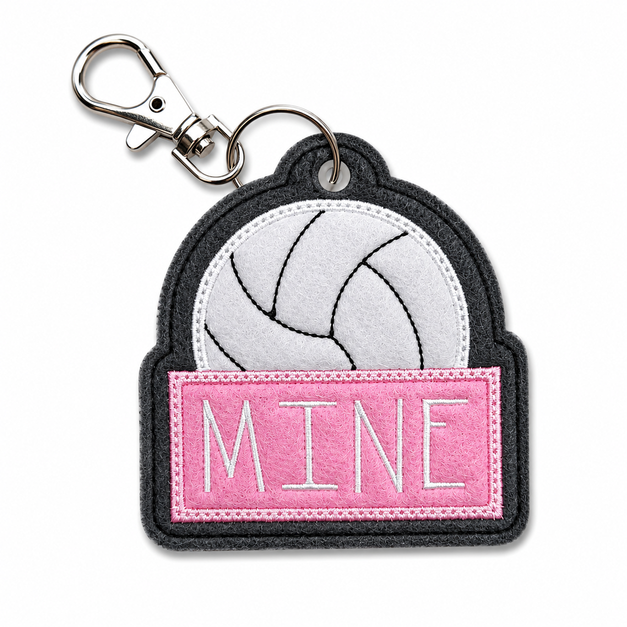 Embroidery- Volleyball Bag Tag
