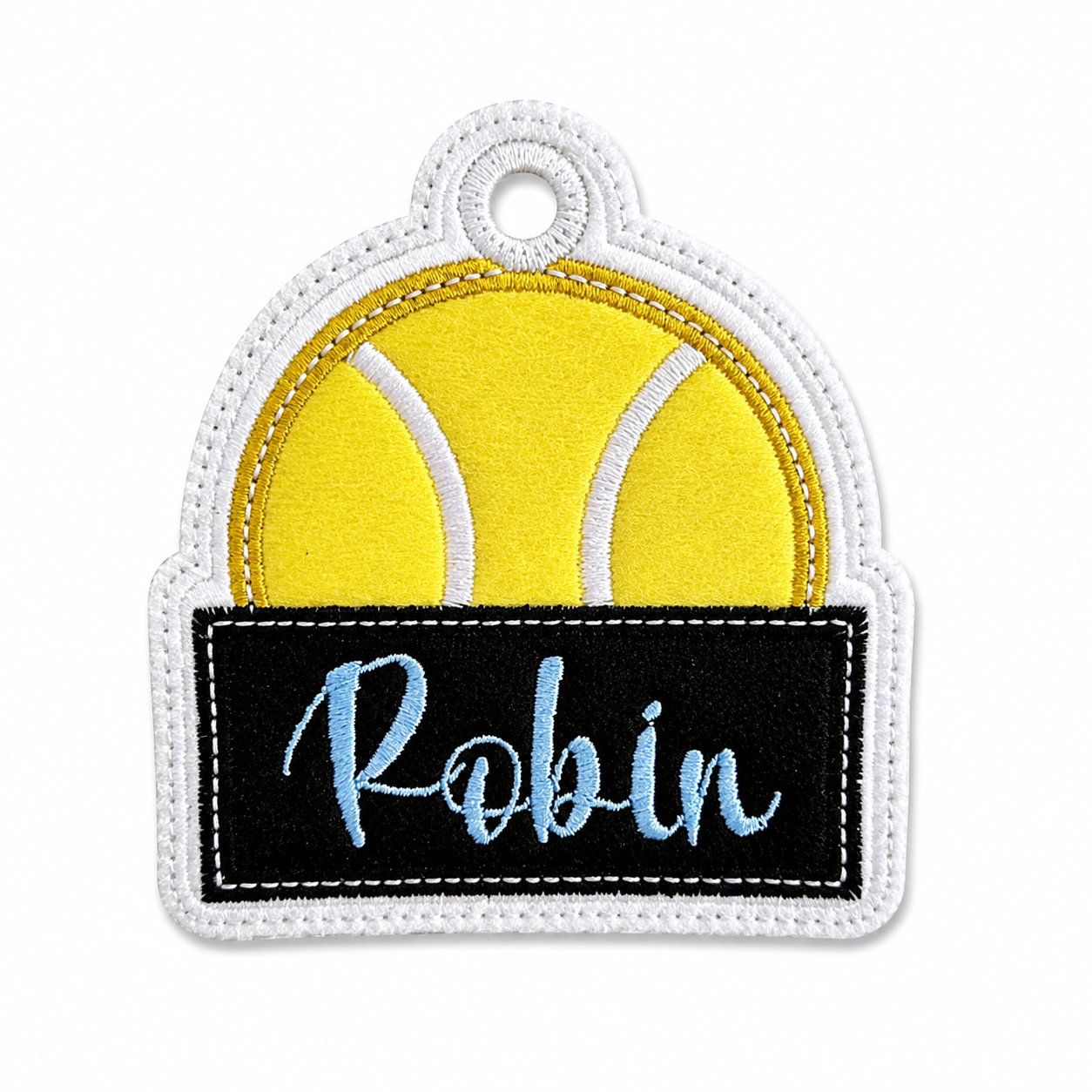 Embroidery- Softball Bag Tag