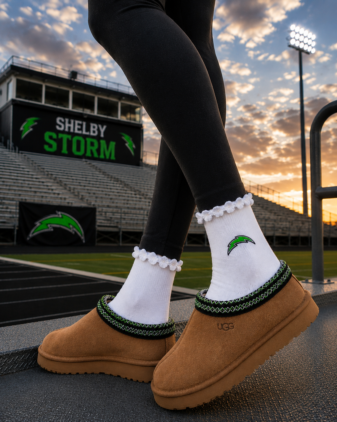 PREORDER BY 9/4/26- School/teams embroidery socks