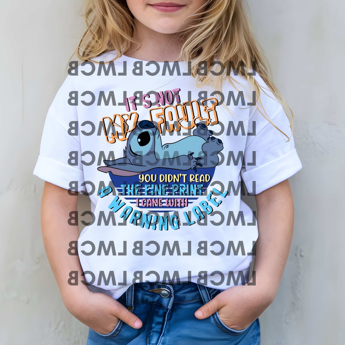 Kids- It's not my fault you didn't read