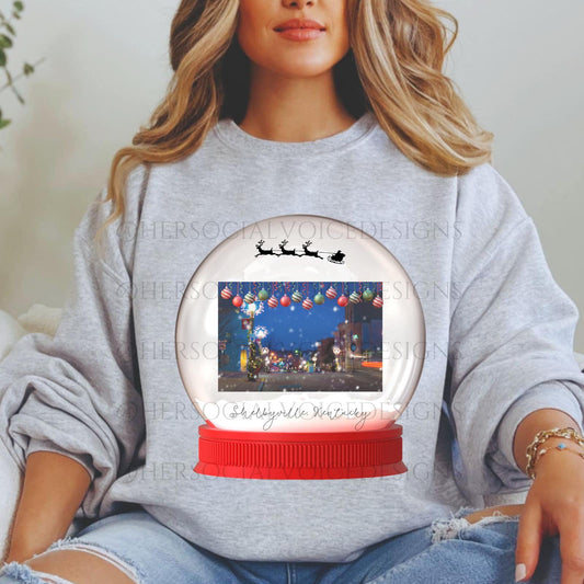 Snowglobe Sweater Shelbyville