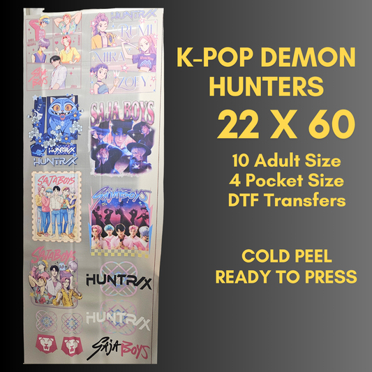 K-Pop Demon Hunters 22x60