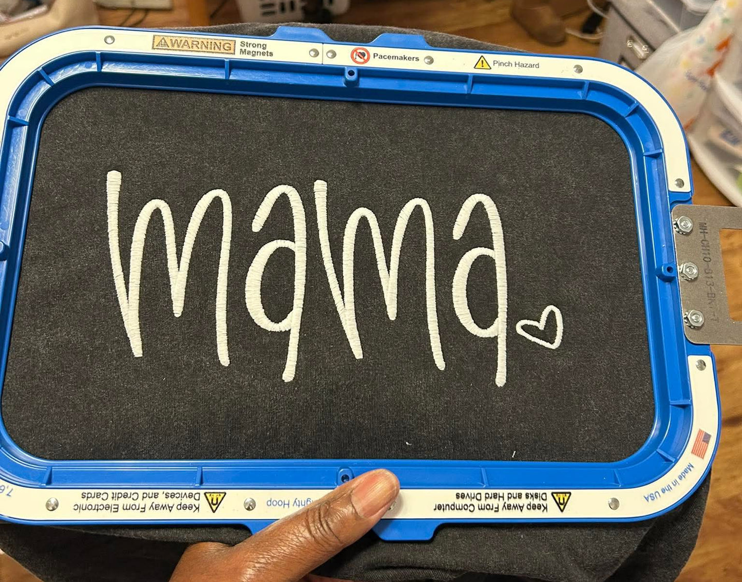Embroidery- Handwritten Mama