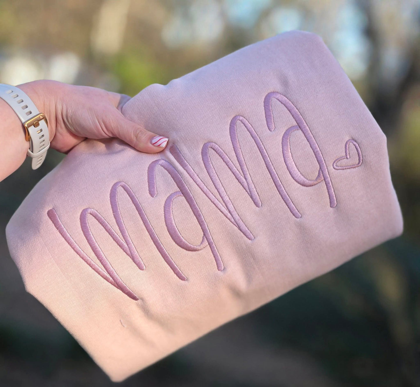 Embroidery- Handwritten Mama