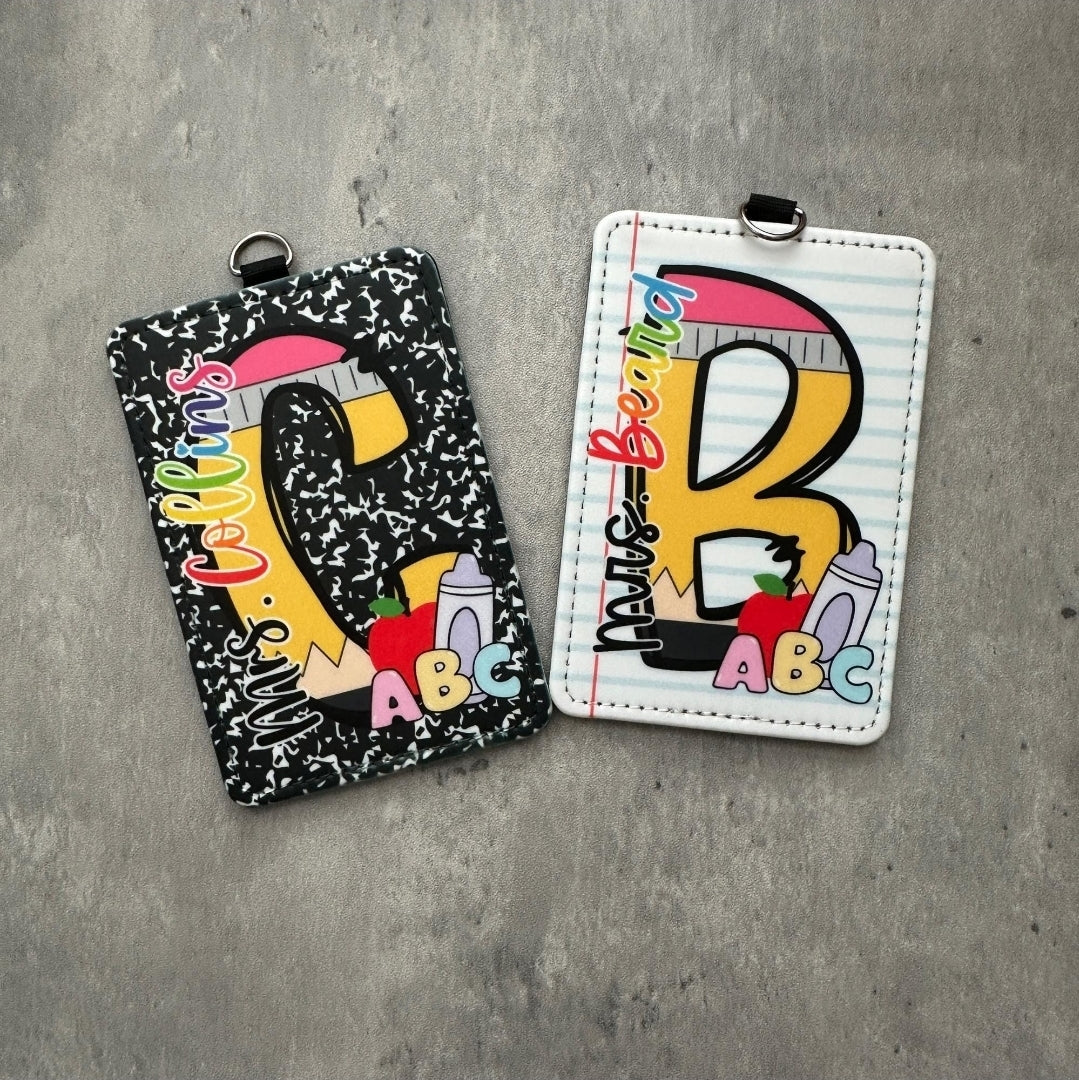 School Name Badge