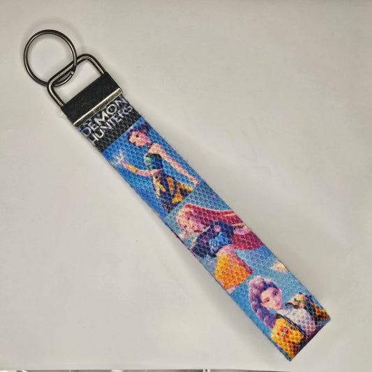 Key Fob Wristlet- Huntrix