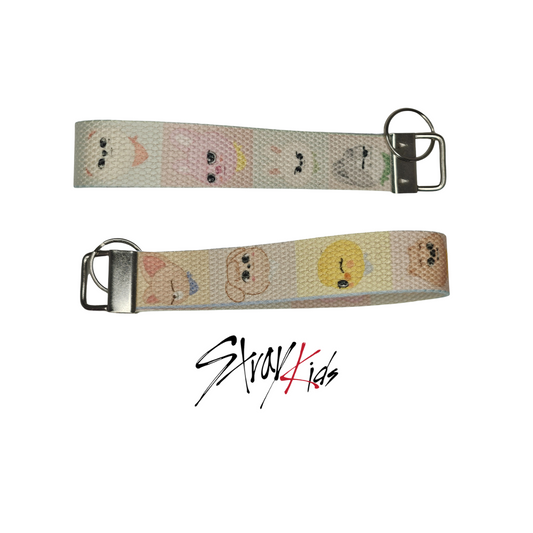 Key Fob Wristlet- Stray Kids