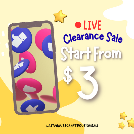 LIVE SALES SHIPPING ONLY
